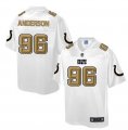 Nike Indianapolis Colts #96 Henry Anderson White Men NFL Pro Line Fashion Game Jersey