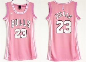 Bulls #23 Michael Jordan Pink Women Swingman Jersey