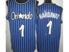 NBA Orlando Magic #1 Penny Hardaway Blue Throwback Jerseys(Revolution 30)