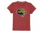 nike jacksonville jaguars sideline legend authentic logo youth T-Shirt red