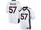 Mens Nike Denver Broncos #57 Demarcus Walker Limited White NFL Jersey