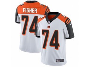 Nike Cincinnati Bengals #74 Jake Fisher Vapor Untouchable Limited White NFL Jersey