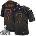 Nike Denver Broncos #7 John Elway Lights Out Black Super Bowl XLVIII NFL Elite Jersey