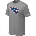 Nike Tennessee Titans Sideline Legend Authentic Logo T-Shirt Light grey