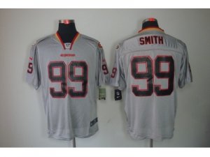 Nike NFL San Francisco 49ers #99 Aldon Smith Grey Jerseys(Lights Out Elite)