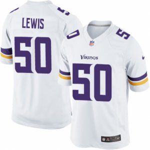 Men\'s Nike Minnesota Vikings #50 Travis Lewis Limited White NFL Jersey