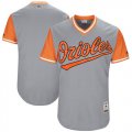 Orioles Majestic Gray 2017 Players Weekend Team Jersey