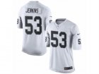 Mens Nike Oakland Raiders #53 Jelani Jenkins Limited White NFL Jersey
