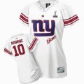 Women New York Giants #10 Manning 2011 Women Field Flirt 2012 Super Bowl XLVI White