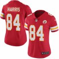 Women's Nike Kansas City Chiefs #84 Demetrius Harris Limited Red Rush NFL Jersey