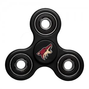 Coyote Team Logo Black Finger Spinner
