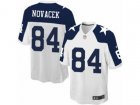 Youth Nike Dallas Cowboys #84 Jay Novacek Game White Throwback Alternate NFL Jersey