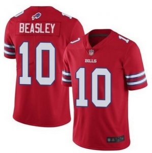Nike Bills #10 Cole Beasley Red Color Rush Limited Jersey