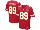 Mens Nike Kansas City Chiefs #89 Gavin Escobar Elite Red Team Color NFL Jersey