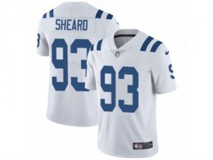 Mens Nike Indianapolis Colts #93 Jabaal Sheard Vapor Untouchable Limited White NFL Jersey