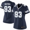 Women's Nike Dallas Cowboys #93 Benson Mayowa Limited Navy Blue Team Color NFL Jersey