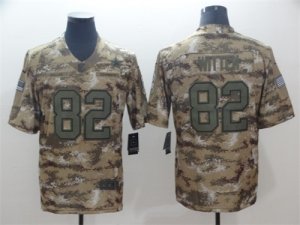 Nike Cowboys #82 Jason Witten Camo Salute To Service Limited Jersey