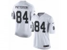 Mens Nike Oakland Raiders #84 Cordarrelle Patterson Limited White NFL Jersey