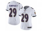 Women Nike Baltimore Ravens #29 Marlon Humphrey Vapor Untouchable Limited White NFL Jersey