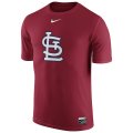 MLB Men's St. Louis Cardinals Nike Authentic Collection Legend T-Shirt - Red