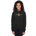 Womens Houston Rockets Gold Collection Pullover Hoodie Black