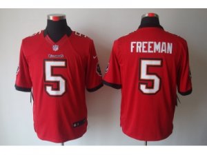 Nike NFL Tampa Bay Buccaneers #5 Josh Freeman Red Jerseys(Limited)