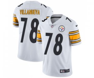 Nike Pittsburgh Steelers #78 Alejandro Villanueva Vapor Untouchable Limited White NFL Jersey