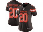 Women Nike Cleveland Browns #20 Briean Boddy-Calhoun Vapor Untouchable Limited Brown Team Color NFL Jersey