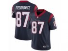 Mens Nike Houston Texans #87 C.J. Fiedorowicz Vapor Untouchable Limited Navy Blue Team Color NFL Jersey