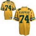 Green Bay Packers #74 Aaron Kampman Super Bowl XLV yellow