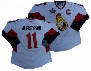 2012 nhl all star Ottawa Senators #11 Alfredsson white