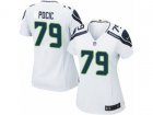 Women Nike Seattle Seahawks #79 Ethan Pocic Game White NFL Jersey