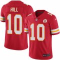 Mens Nike Kansas City Chiefs #10 Tyreek Hill Limited Red Rush NFL Jersey