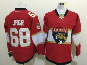 Florida Panthers #68 Jaromir Jagr Red New Stitched NHL Jersey