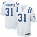 Mens Nike Indianapolis Colts #31 Antonio Cromartie Game White NFL Jersey