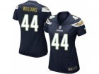 Women Nike Los Angeles Chargers #44 Andre Williams Game Navy Blue Team Color NFL Jersey