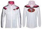 NFL San Francisco 49ers dust coat trench coat windbreaker 8