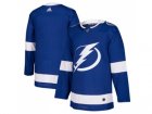 Men Adidas Tampa Bay Lightning Blank Blue Home Authentic Stitched Custom Jersey