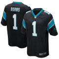 Nike Panthers #1 Brian Burns Black Youth 2019 NFL Draft First Round Pick Vapor Untouchable Limited Jersey