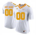 Tennessee Volunteers White Mens Customized College Football Jersey