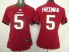 nike women nfl jerseys tampa bay buccaneers #5 freeman red
