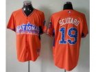 mlb 2013 all star jerseys san francisco giants #19 scutaro orange