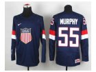 nhl jerseys USA #55 murphy blue(2014 world championship)