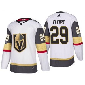 Youth Adidas Vegas Golden Knights #29 Marc-Andre Fleury Authentic White Home NHL Jersey