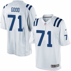 Mens Nike Indianapolis Colts #71 Denzelle Good Limited White NFL Jersey