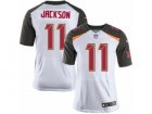 Mens Nike Tampa Bay Buccaneers #11 DeSean Jackson Elite White NFL Jersey