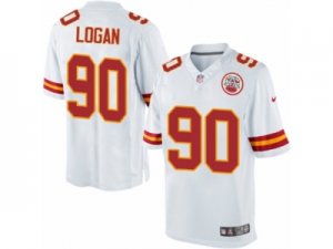 Mens Nike Kansas City Chiefs #90 Bennie Logan Limited White NFL Jersey