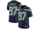 Mens Nike Seattle Seahawks #97 Patrick Kerney Vapor Untouchable Limited Steel Blue Team Color NFL Jersey