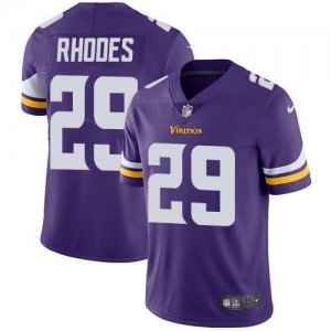 Nike Vikings #29 Xavier Rhodes Purple Vapor Untouchable Limited Jersey