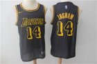 Lakers #14 Brandon Ingram Black Nike City Edition Swingman Jersey